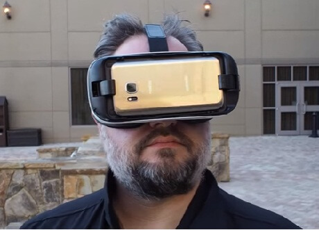 Samsung’s Galaxy s7 VR virtual reality visor 2016 2017