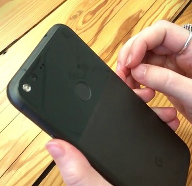 Google pixel Xl back fingerprint sensor finger lock back Camera metal made material