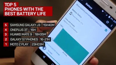 Moto Z play long battery life Phone 2018 2017